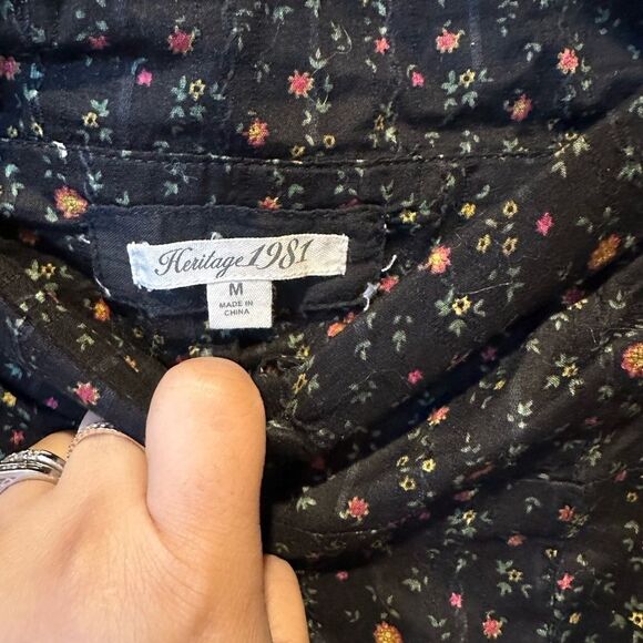 Heritage 1981 Mini Floral Dress Size M - Picture 9 of 9